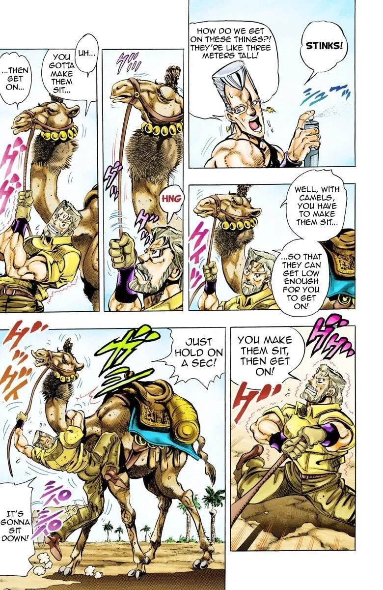 JoJo no Kimyou na Bouken Part 3: Stardust Crusaders Colored Manga β Chapter 53 β Page 6