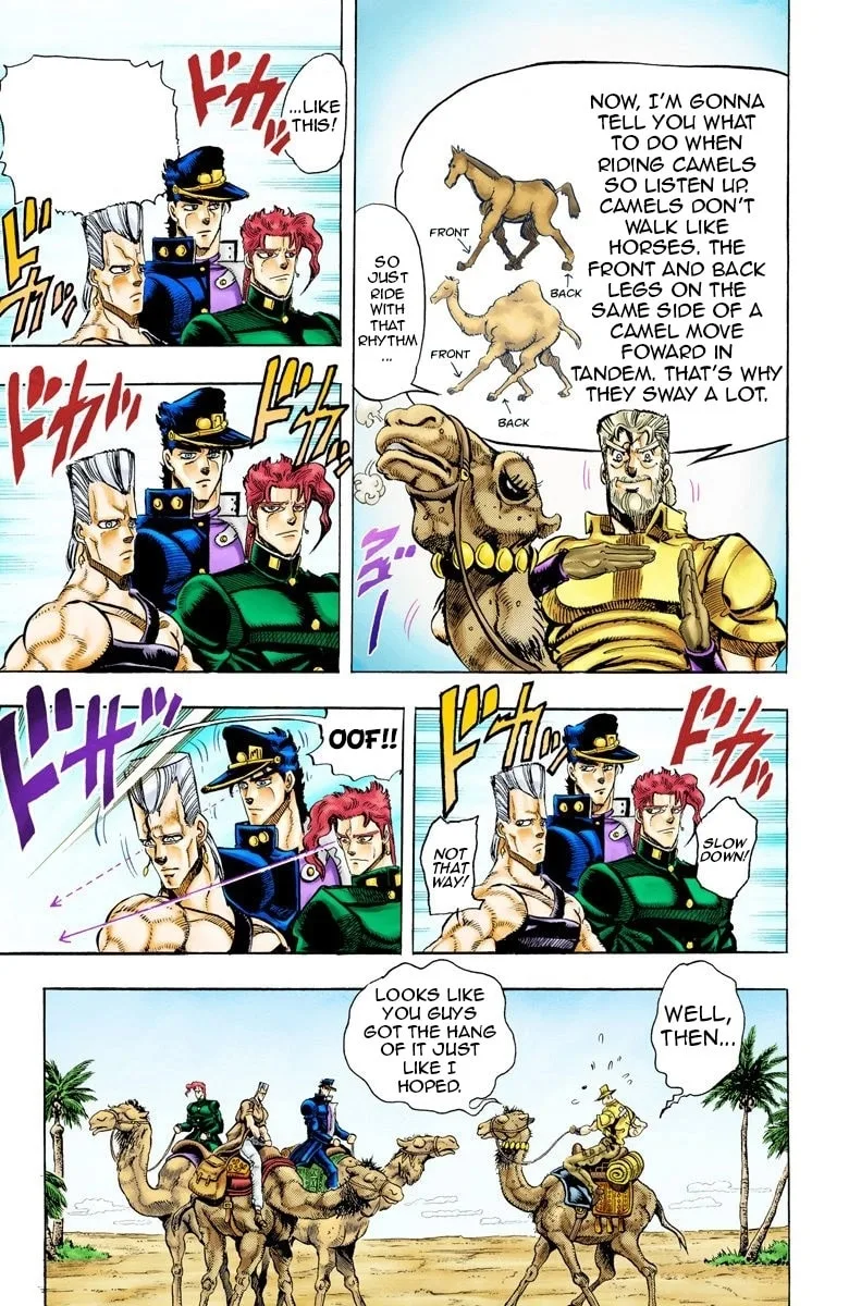 JoJo no Kimyou na Bouken Part 3: Stardust Crusaders Colored Manga β Chapter 53 β Page 10