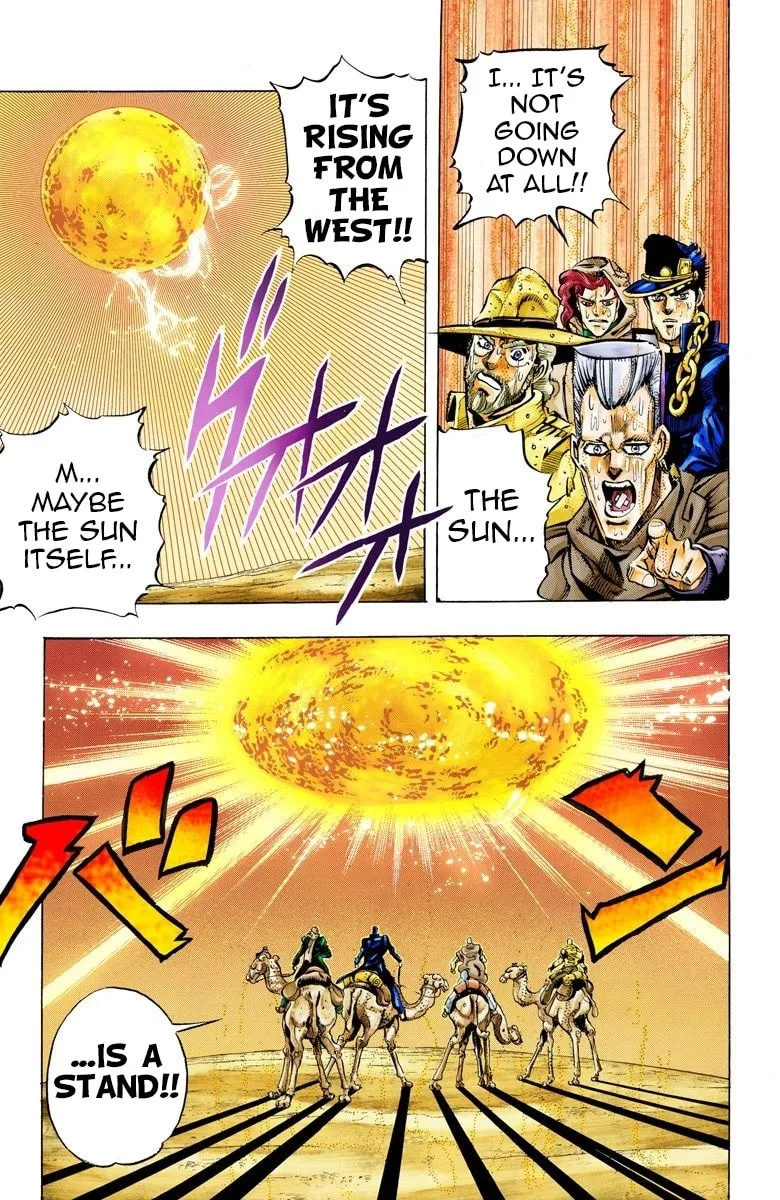 JoJo no Kimyou na Bouken Part 3: Stardust Crusaders Colored Manga β Chapter 53 β Page 17