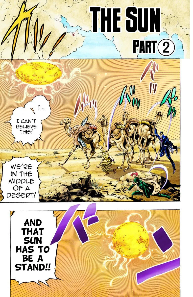 JoJo no Kimyou na Bouken Part 3: Stardust Crusaders Colored Manga β Chapter 54 β Page 1