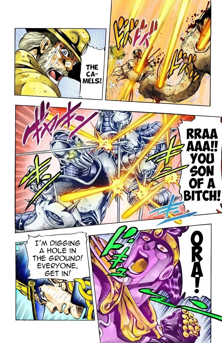 JoJo no Kimyou na Bouken Part 3: Stardust Crusaders Colored Manga β Chapter 54 β Page 8