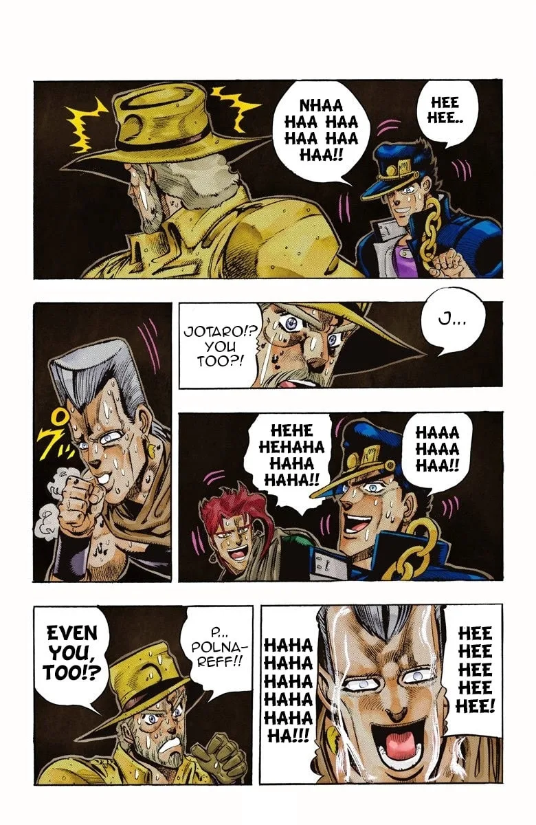 JoJo no Kimyou na Bouken Part 3: Stardust Crusaders Colored Manga β Chapter 54 β Page 13