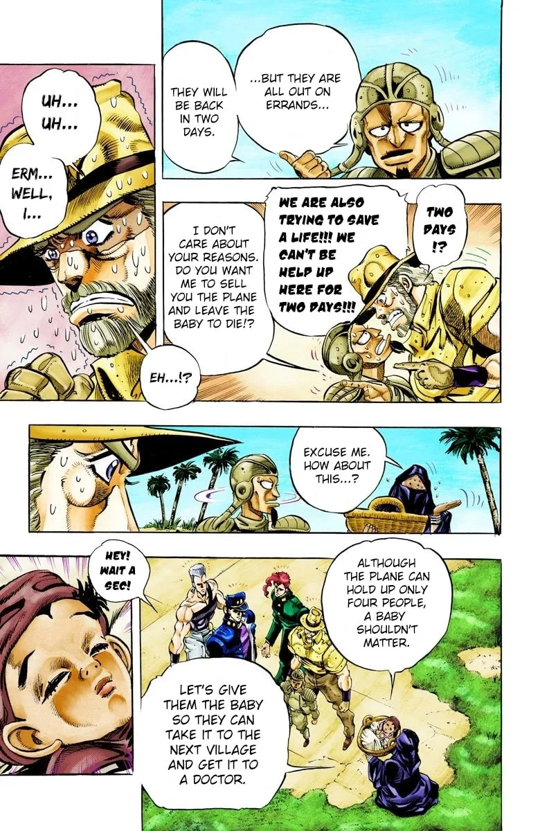 JoJo no Kimyou na Bouken Part 3: Stardust Crusaders Colored Manga β Chapter 55 β Page 13