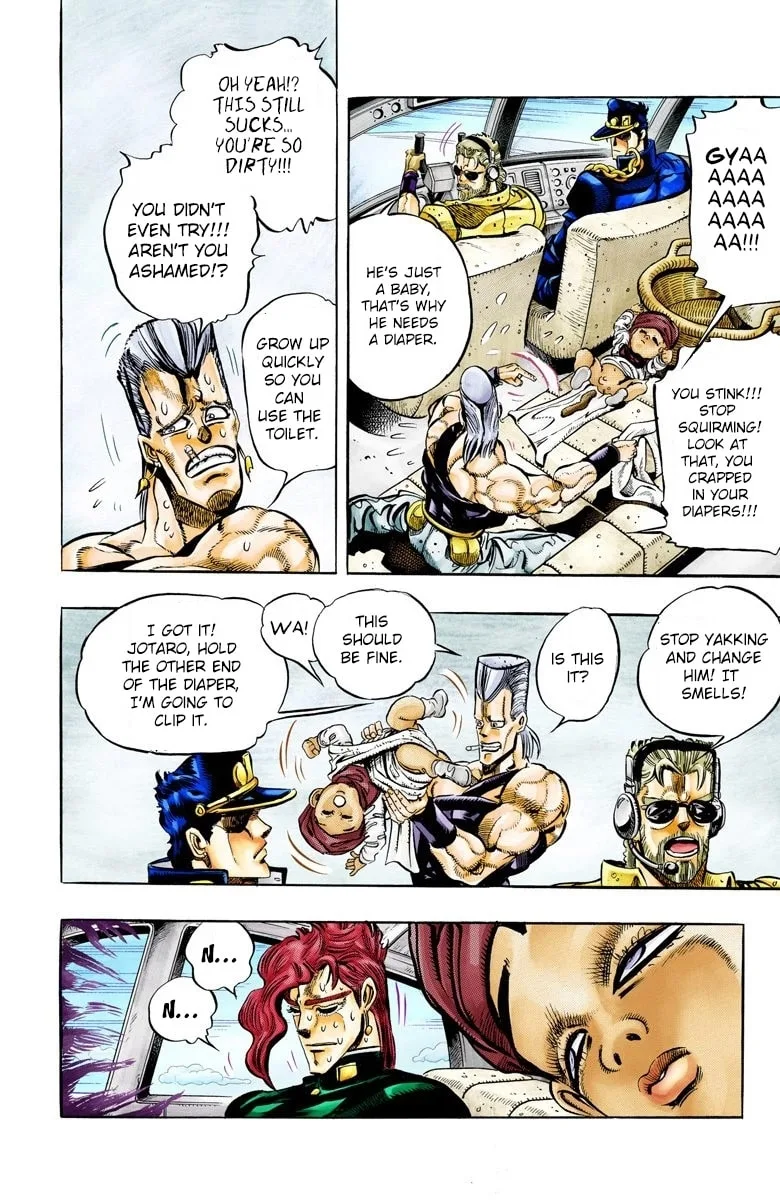 JoJo no Kimyou na Bouken Part 3: Stardust Crusaders Colored Manga β Chapter 56 β Page 16