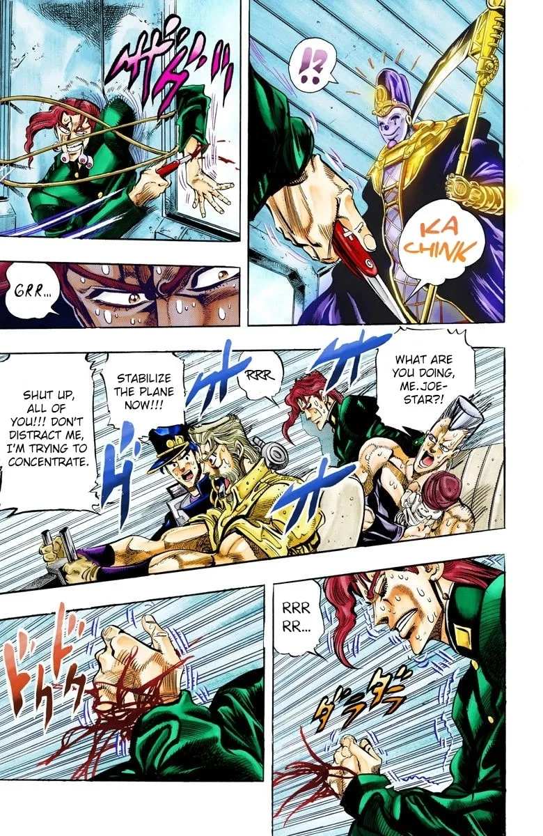 JoJo no Kimyou na Bouken Part 3: Stardust Crusaders Colored Manga β Chapter 57 β Page 7