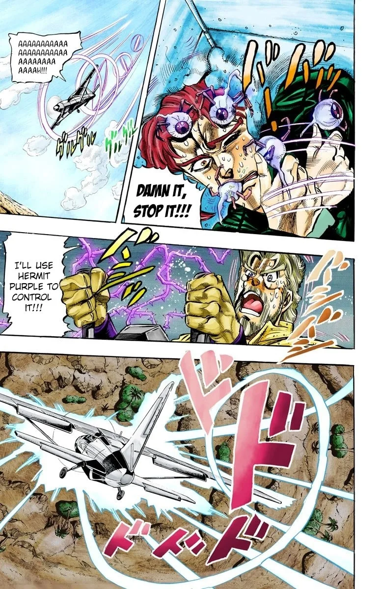 JoJo no Kimyou na Bouken Part 3: Stardust Crusaders Colored Manga β Chapter 57 β Page 9