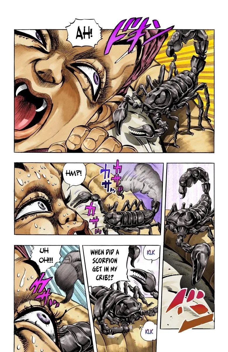 JoJo no Kimyou na Bouken Part 3: Stardust Crusaders Colored Manga — Chapter 58 — Page 4