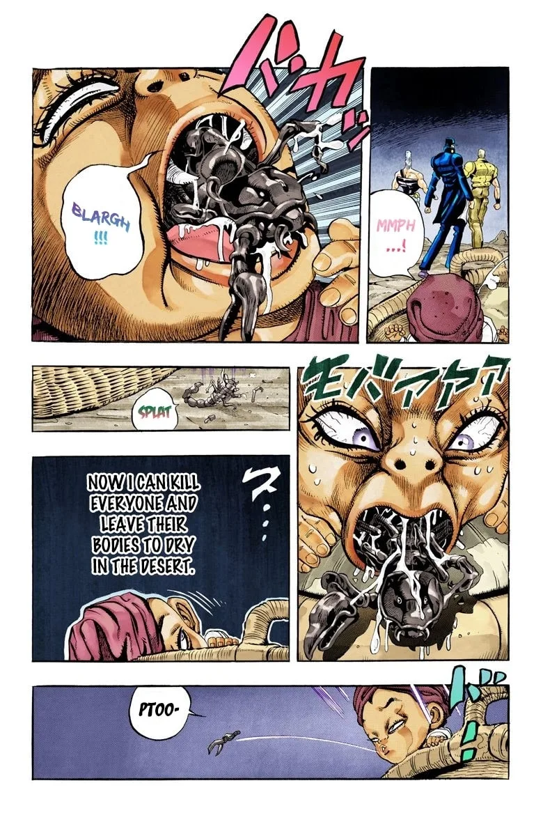 JoJo no Kimyou na Bouken Part 3: Stardust Crusaders Colored Manga — Chapter 58 — Page 18