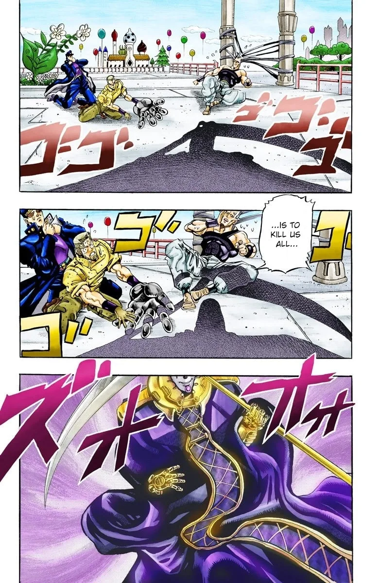 JoJo no Kimyou na Bouken Part 3: Stardust Crusaders Colored Manga β Chapter 59 β Page 11