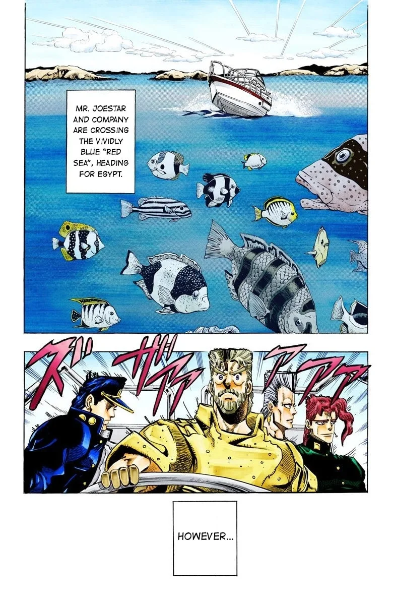 JoJo no Kimyou na Bouken Part 3: Stardust Crusaders Colored Manga — Chapter 61 — Page 2