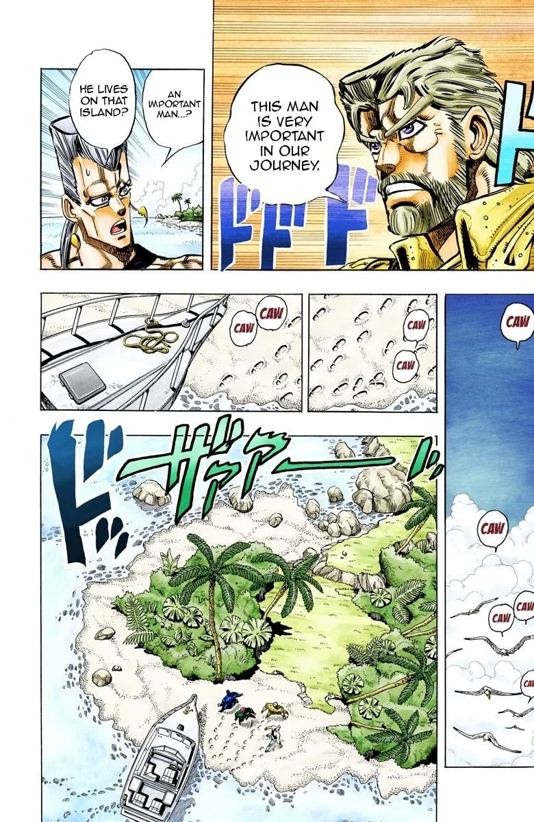 JoJo no Kimyou na Bouken Part 3: Stardust Crusaders Colored Manga — Chapter 61 — Page 4
