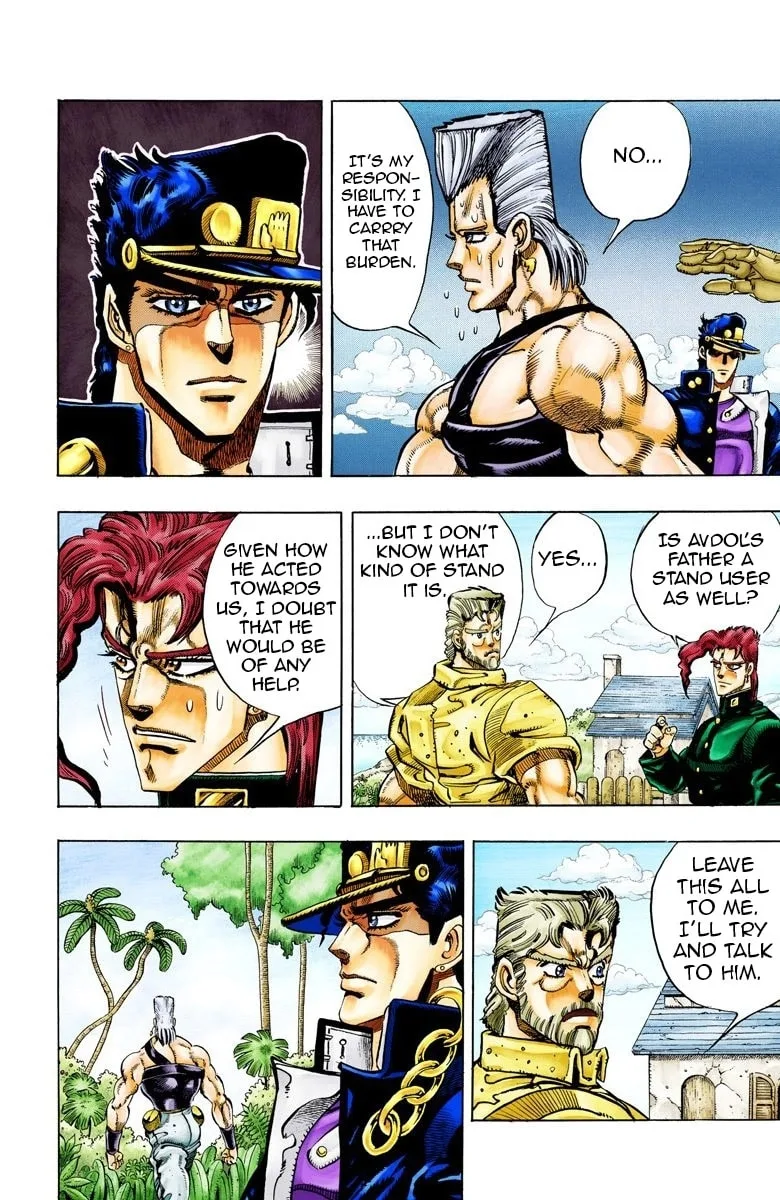 JoJo no Kimyou na Bouken Part 3: Stardust Crusaders Colored Manga — Chapter 61 — Page 12