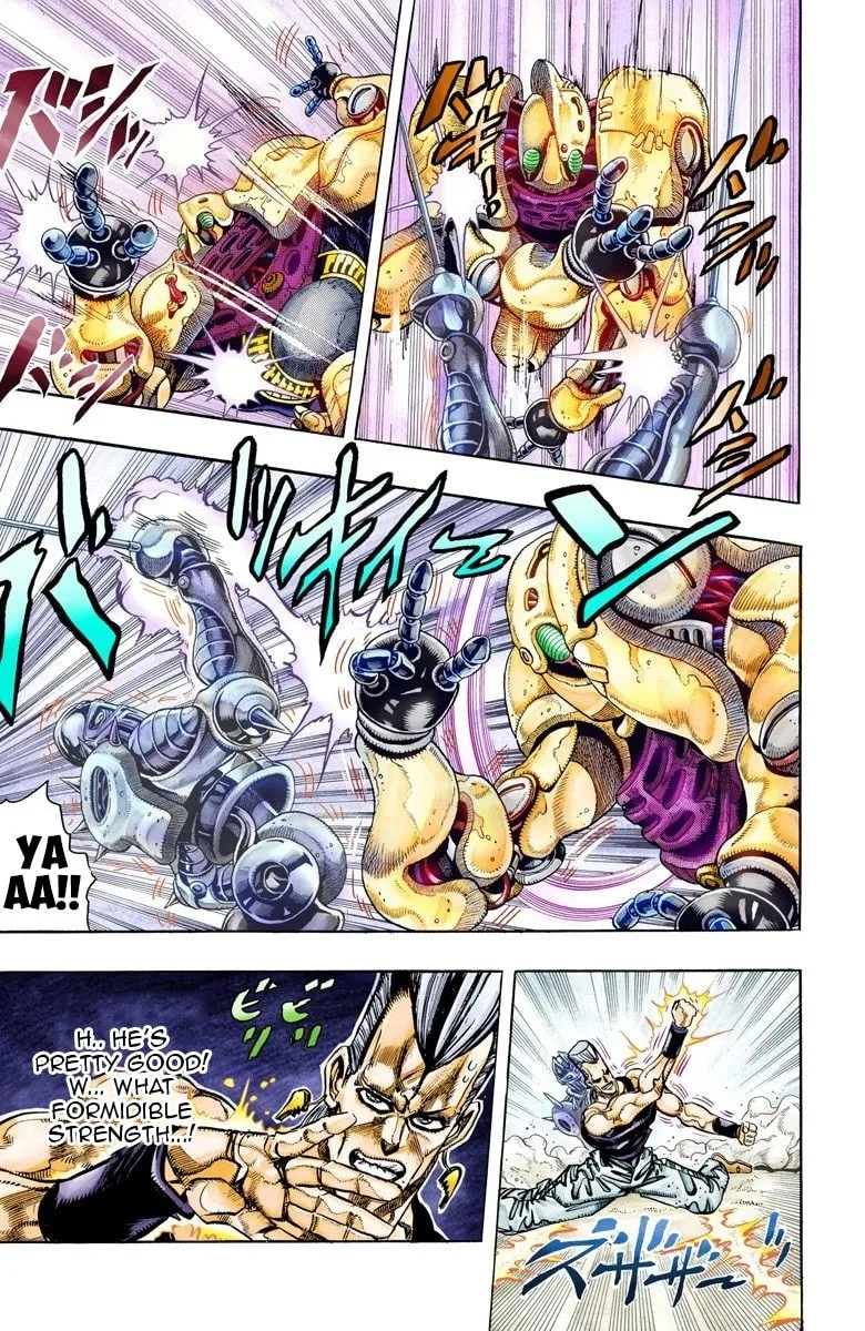 JoJo no Kimyou na Bouken Part 3: Stardust Crusaders Colored Manga β Chapter 62 β Page 3