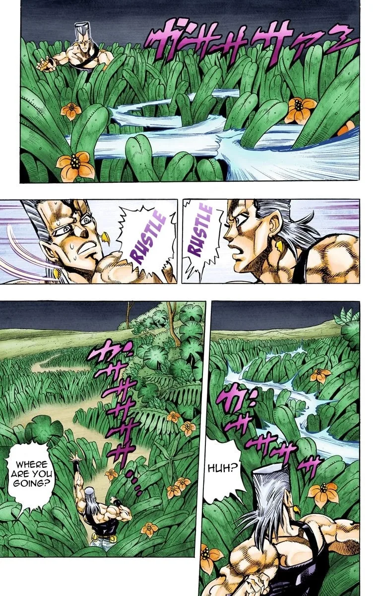 JoJo no Kimyou na Bouken Part 3: Stardust Crusaders Colored Manga — Chapter 63 — Page 3