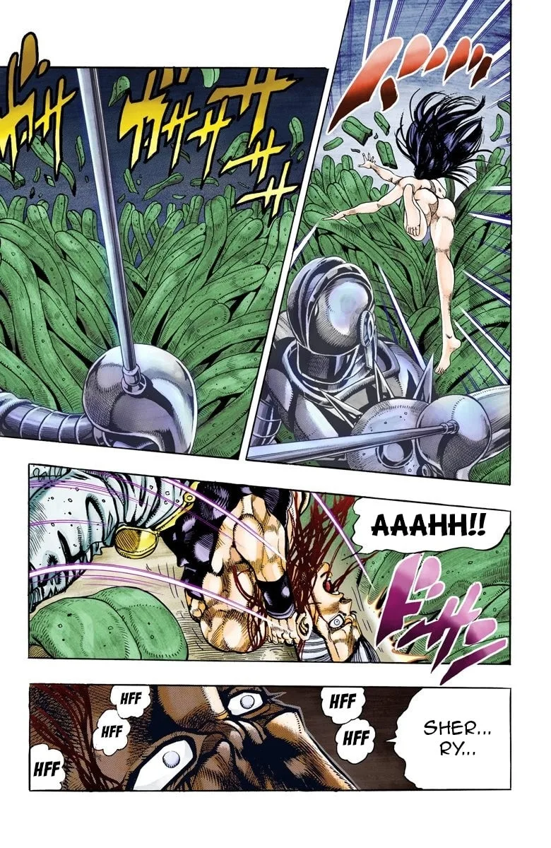 JoJo no Kimyou na Bouken Part 3: Stardust Crusaders Colored Manga — Chapter 63 — Page 13