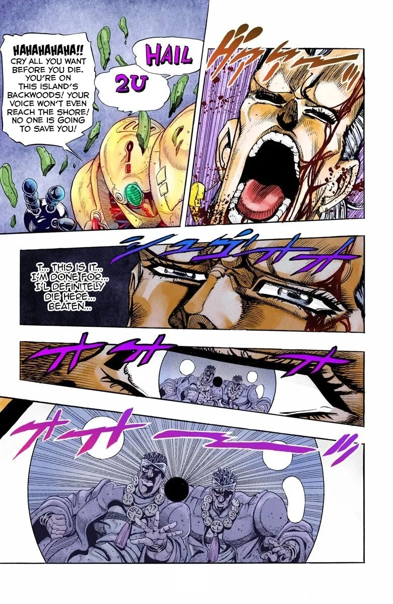 JoJo no Kimyou na Bouken Part 3: Stardust Crusaders Colored Manga β Chapter 64 β Page 8
