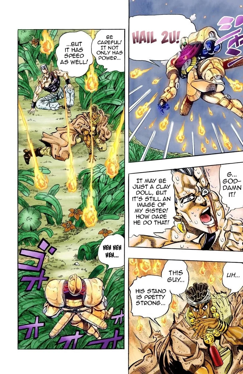 JoJo no Kimyou na Bouken Part 3: Stardust Crusaders Colored Manga — Chapter 65 — Page 6