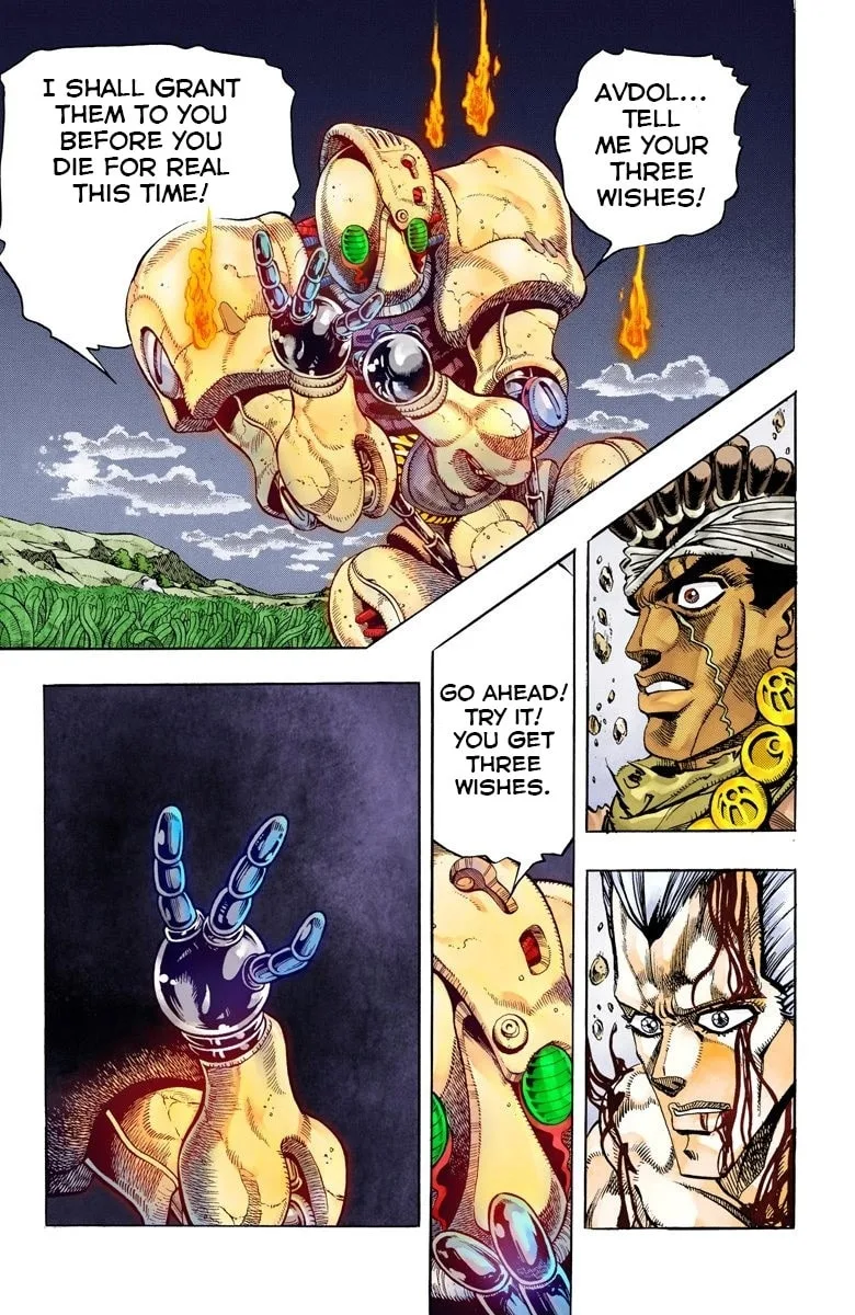 JoJo no Kimyou na Bouken Part 3: Stardust Crusaders Colored Manga — Chapter 65 — Page 7