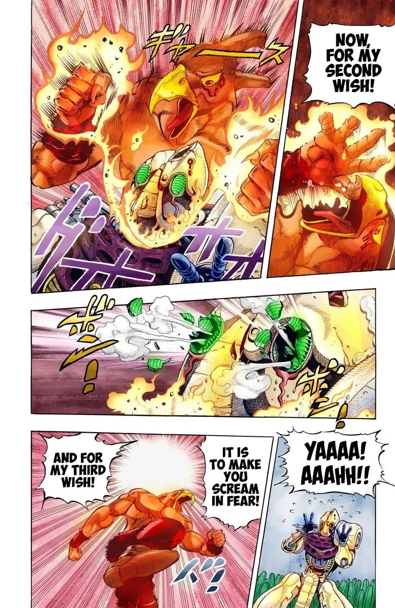 JoJo no Kimyou na Bouken Part 3: Stardust Crusaders Colored Manga — Chapter 65 — Page 12