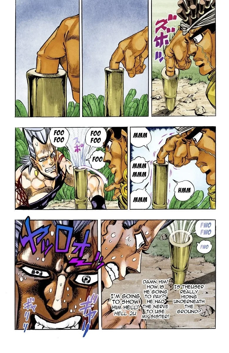 JoJo no Kimyou na Bouken Part 3: Stardust Crusaders Colored Manga — Chapter 65 — Page 16