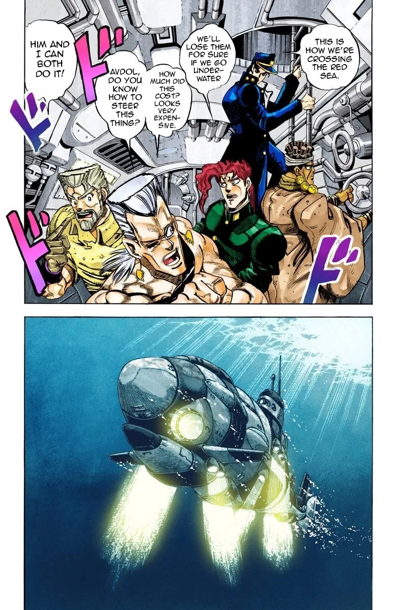 JoJo no Kimyou na Bouken Part 3: Stardust Crusaders Colored Manga β Chapter 66 β Page 9