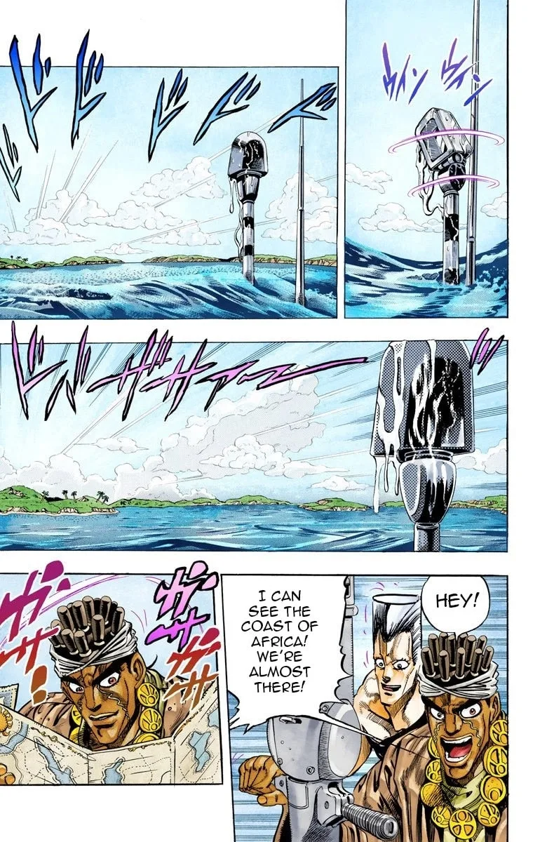 JoJo no Kimyou na Bouken Part 3: Stardust Crusaders Colored Manga β Chapter 66 β Page 12