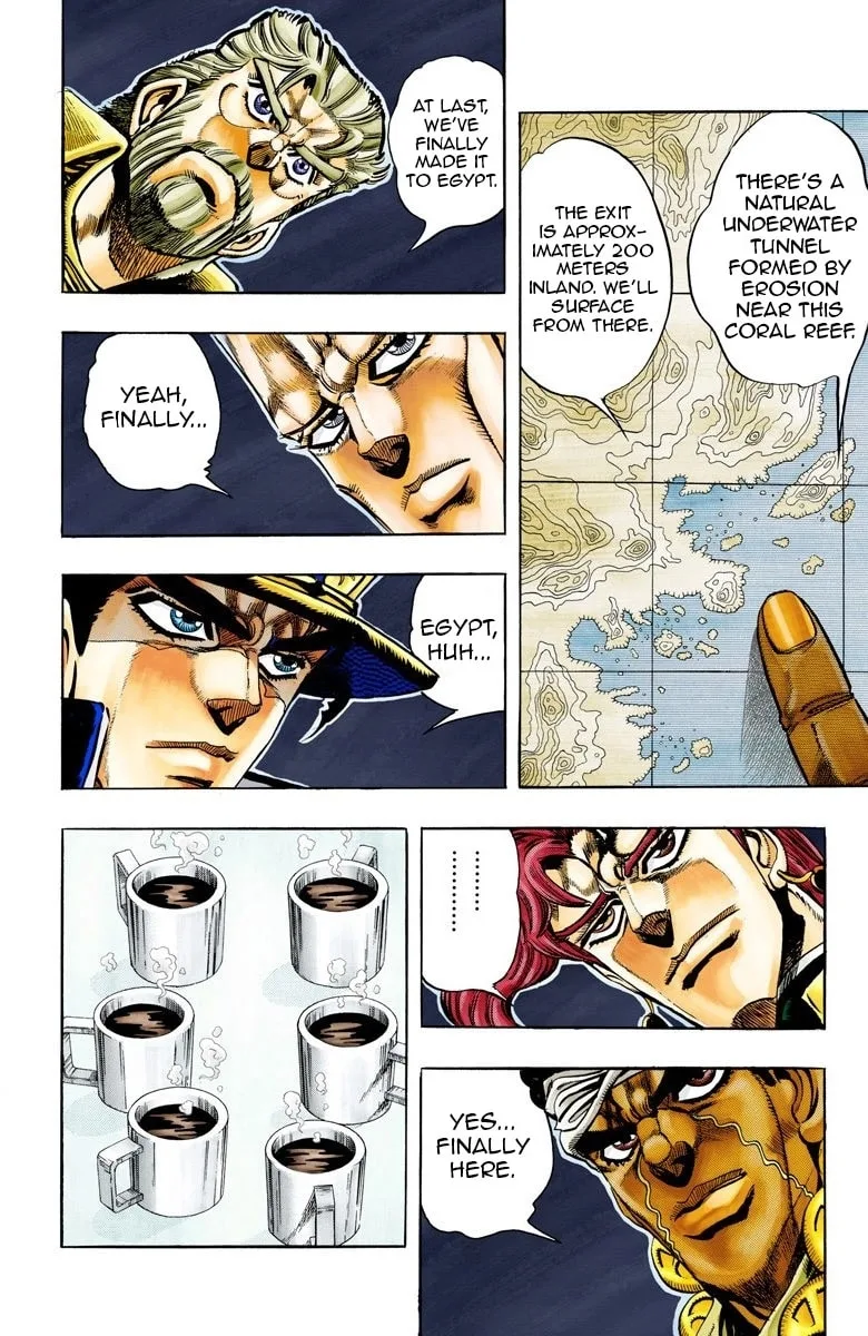 JoJo no Kimyou na Bouken Part 3: Stardust Crusaders Colored Manga β Chapter 66 β Page 13