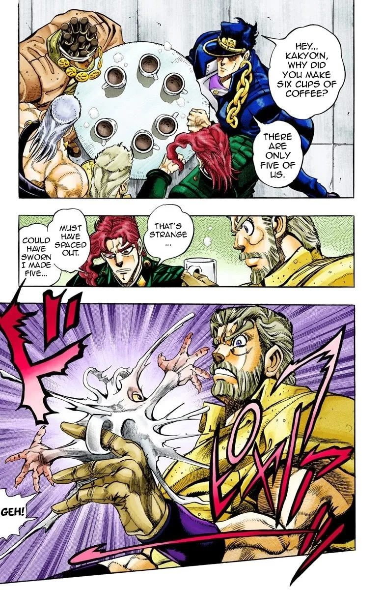JoJo no Kimyou na Bouken Part 3: Stardust Crusaders Colored Manga β Chapter 66 β Page 14