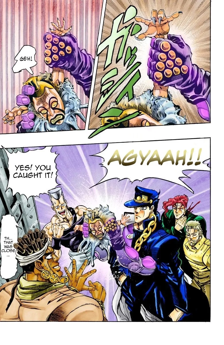 JoJo no Kimyou na Bouken Part 3: Stardust Crusaders Colored Manga β Chapter 67 β Page 12