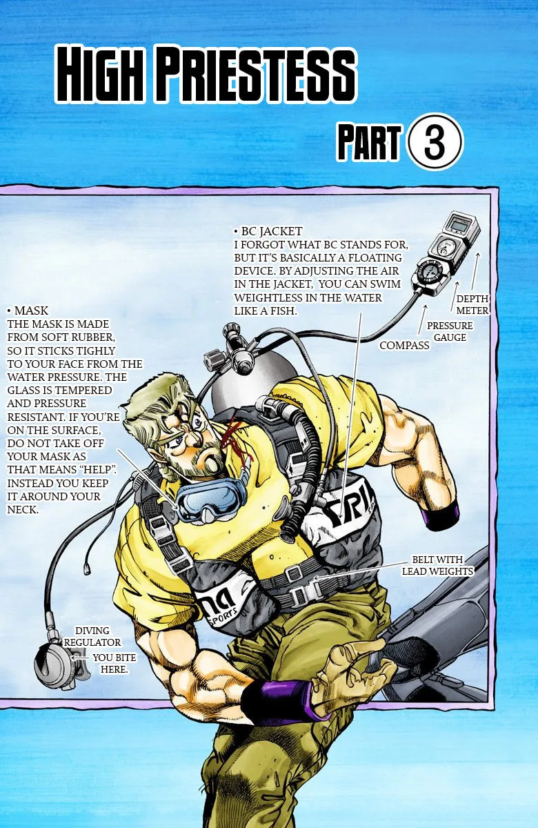 JoJo no Kimyou na Bouken Part 3: Stardust Crusaders Colored Manga — Chapter 68 — Page 1