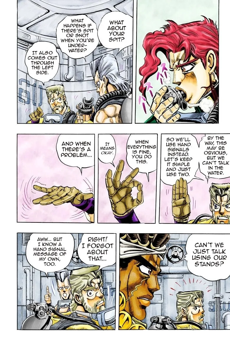 JoJo no Kimyou na Bouken Part 3: Stardust Crusaders Colored Manga — Chapter 68 — Page 4