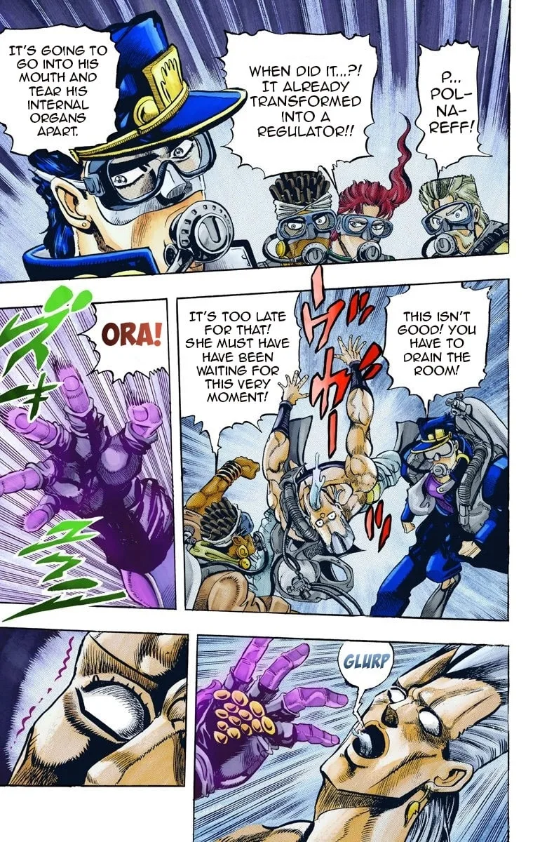 JoJo no Kimyou na Bouken Part 3: Stardust Crusaders Colored Manga — Chapter 68 — Page 9