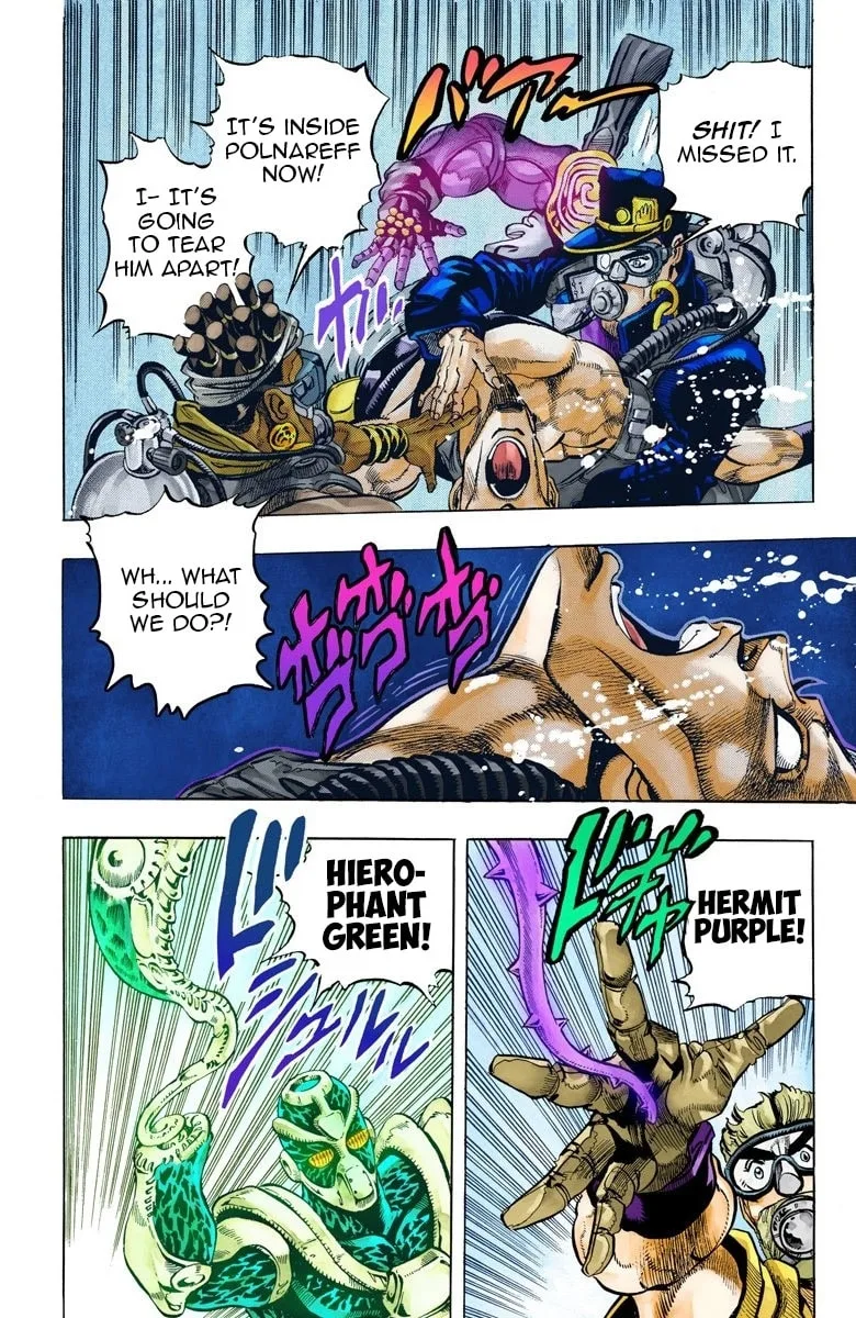 JoJo no Kimyou na Bouken Part 3: Stardust Crusaders Colored Manga — Chapter 68 — Page 10