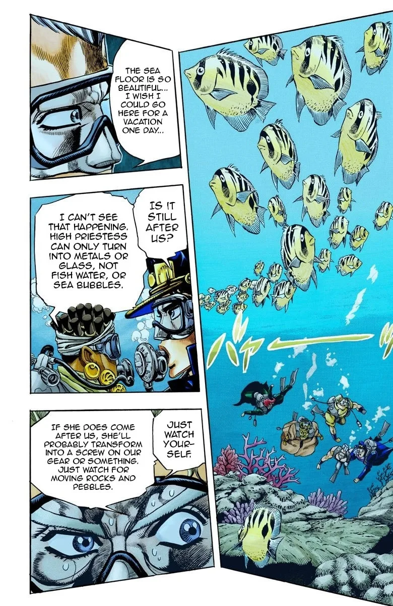 JoJo no Kimyou na Bouken Part 3: Stardust Crusaders Colored Manga — Chapter 68 — Page 16