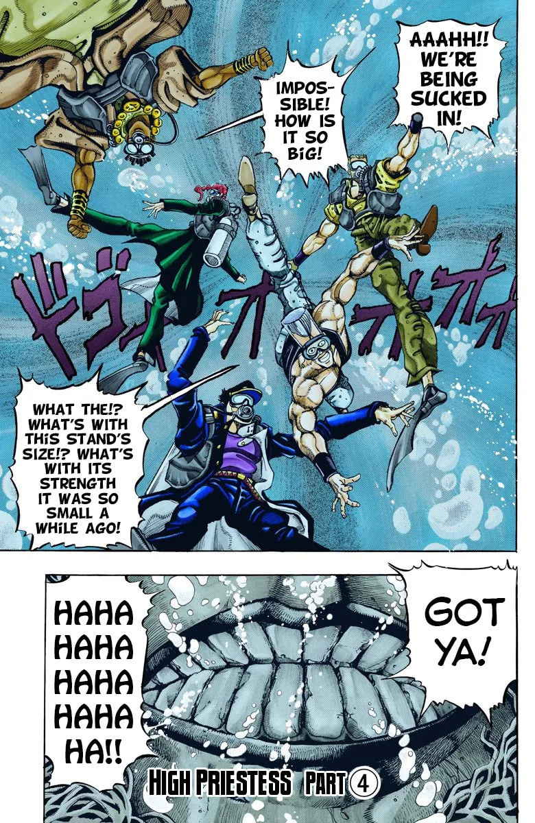 JoJo no Kimyou na Bouken Part 3: Stardust Crusaders Colored Manga — Chapter 69 — Page 2
