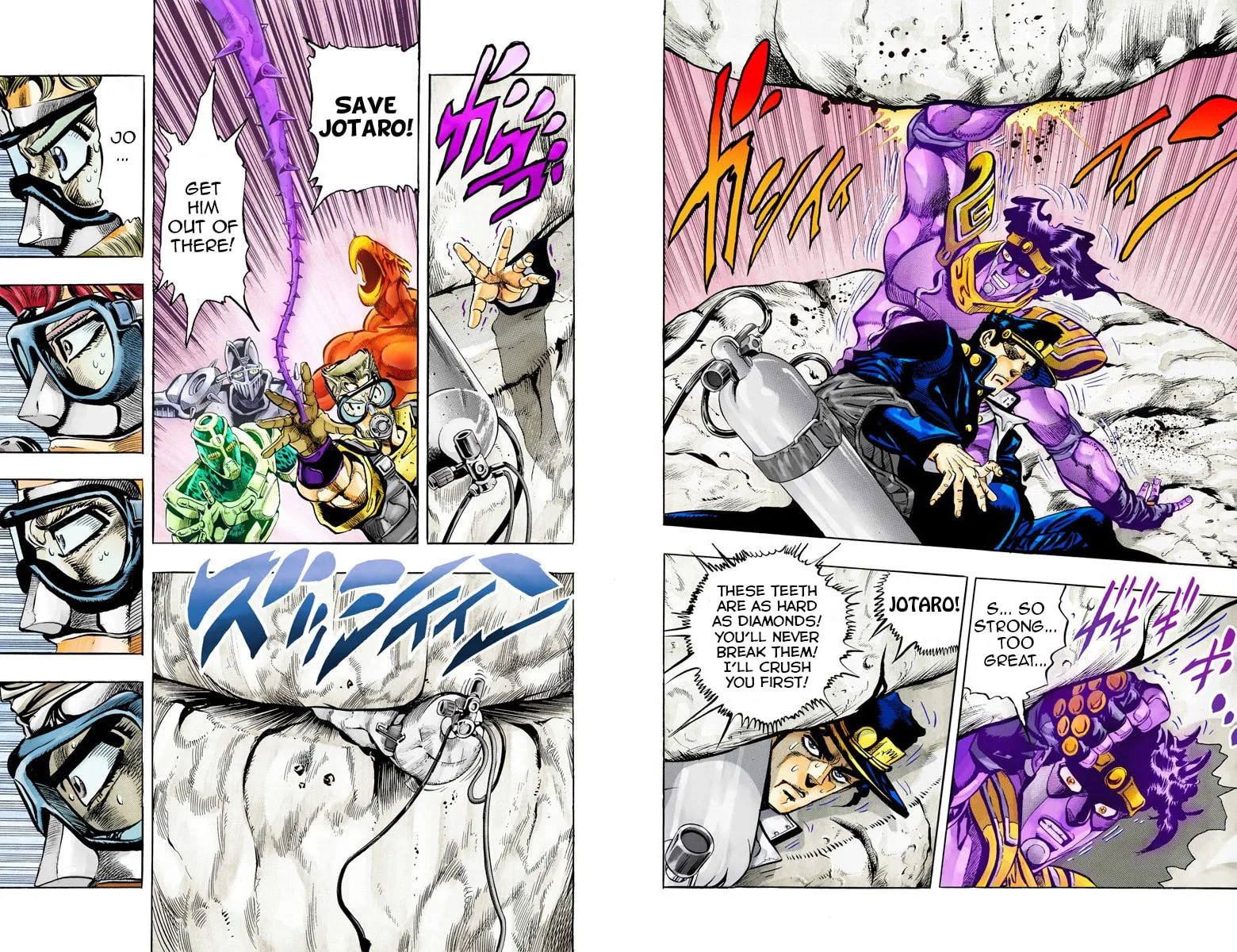 JoJo no Kimyou na Bouken Part 3: Stardust Crusaders Colored Manga — Chapter 69 — Page 7