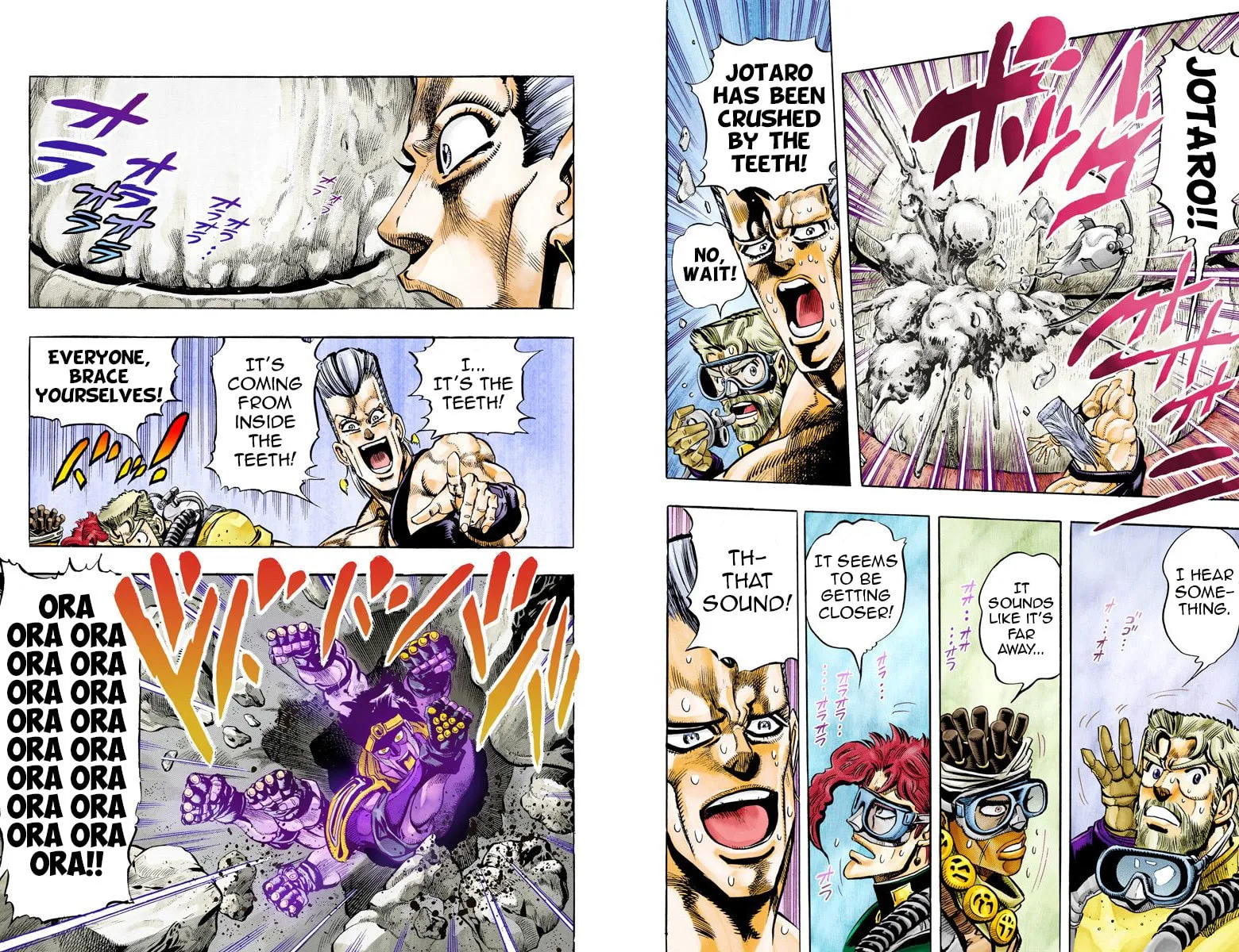 JoJo no Kimyou na Bouken Part 3: Stardust Crusaders Colored Manga — Chapter 69 — Page 8