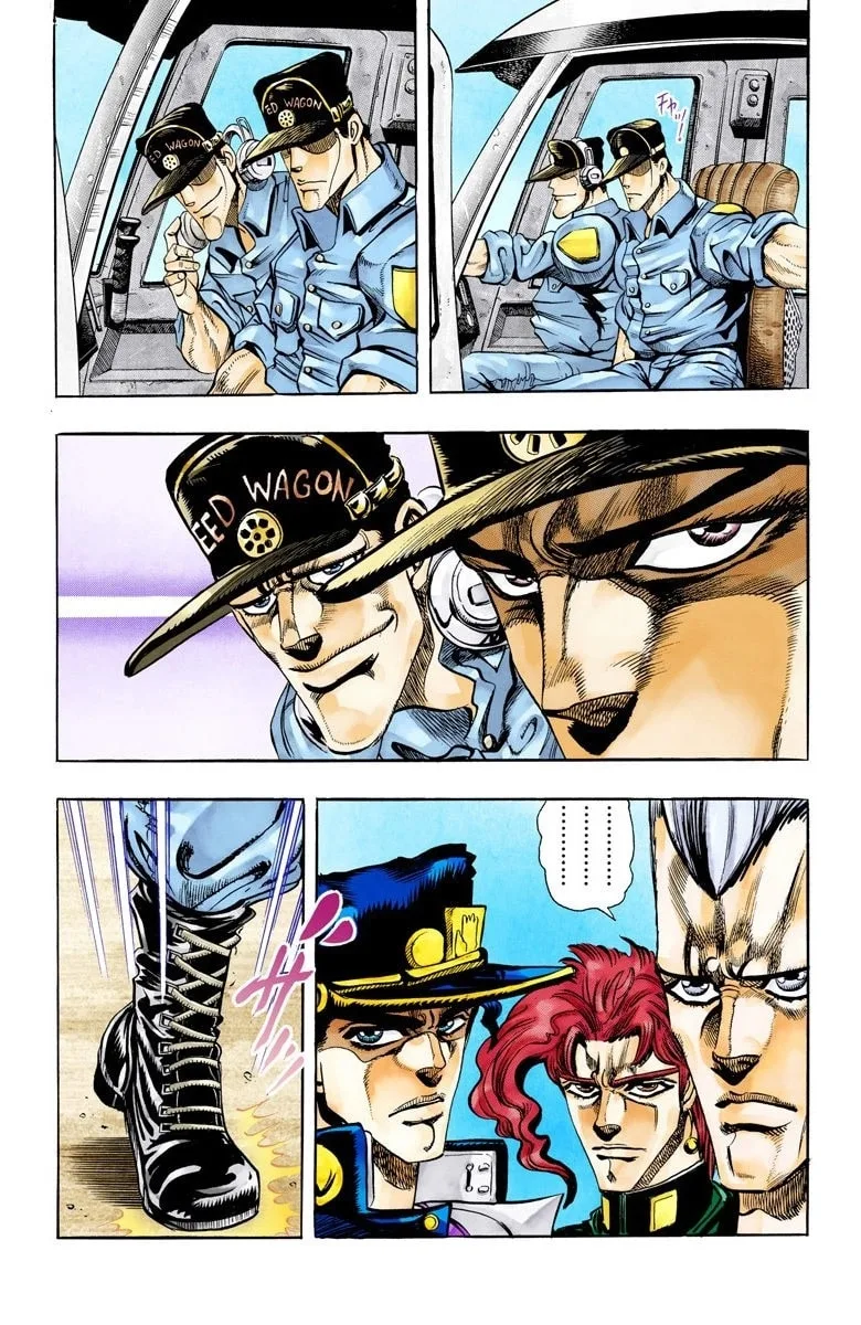 JoJo no Kimyou na Bouken Part 3: Stardust Crusaders Colored Manga — Chapter 70 — Page 8