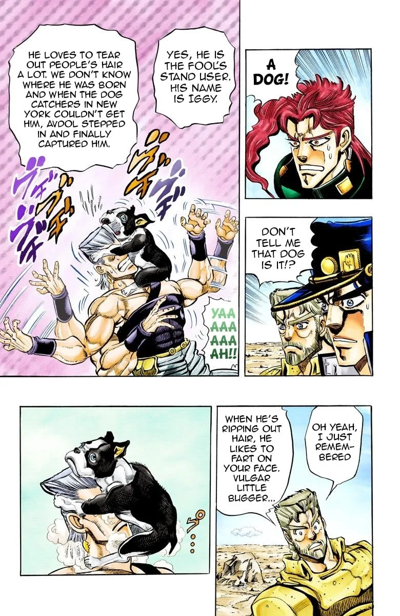 JoJo no Kimyou na Bouken Part 3: Stardust Crusaders Colored Manga — Chapter 70 — Page 13