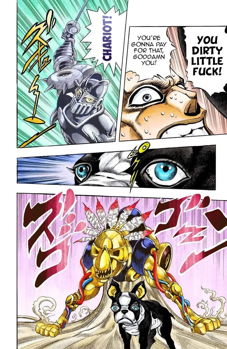 JoJo no Kimyou na Bouken Part 3: Stardust Crusaders Colored Manga — Chapter 70 — Page 14