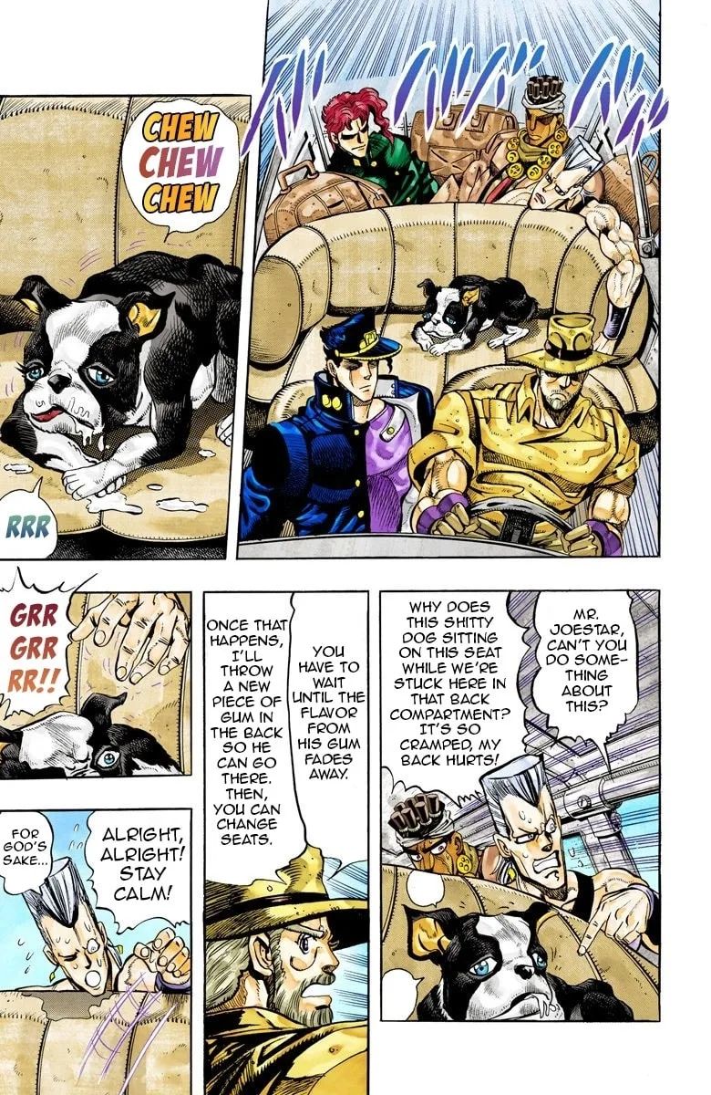 JoJo no Kimyou na Bouken Part 3: Stardust Crusaders Colored Manga β Chapter 71 β Page 9