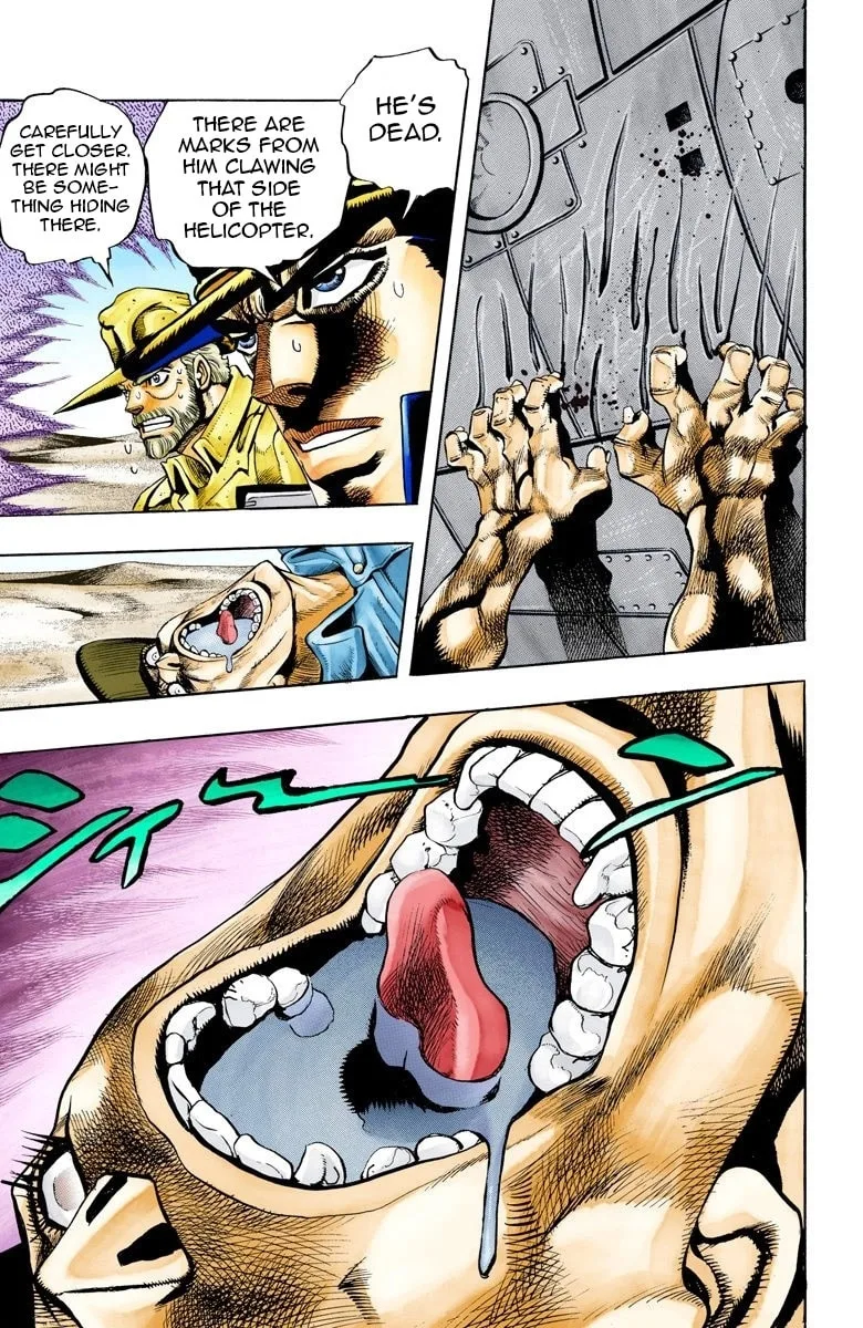 JoJo no Kimyou na Bouken Part 3: Stardust Crusaders Colored Manga β Chapter 71 β Page 13