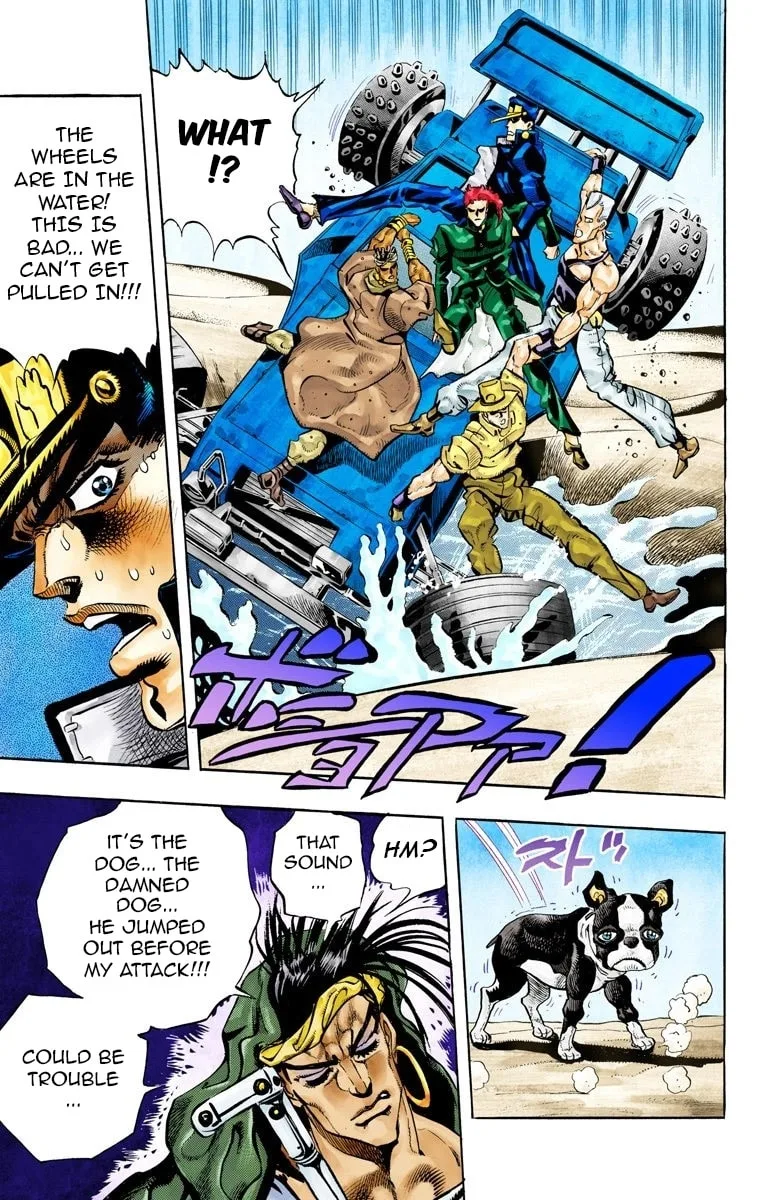 JoJo no Kimyou na Bouken Part 3: Stardust Crusaders Colored Manga β Chapter 72 β Page 19
