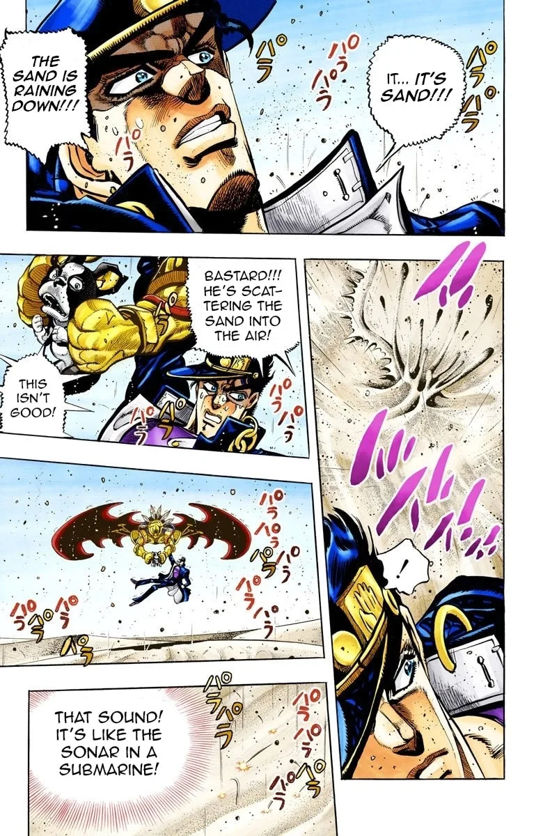 JoJo no Kimyou na Bouken Part 3: Stardust Crusaders Colored Manga — Chapter 74 — Page 8