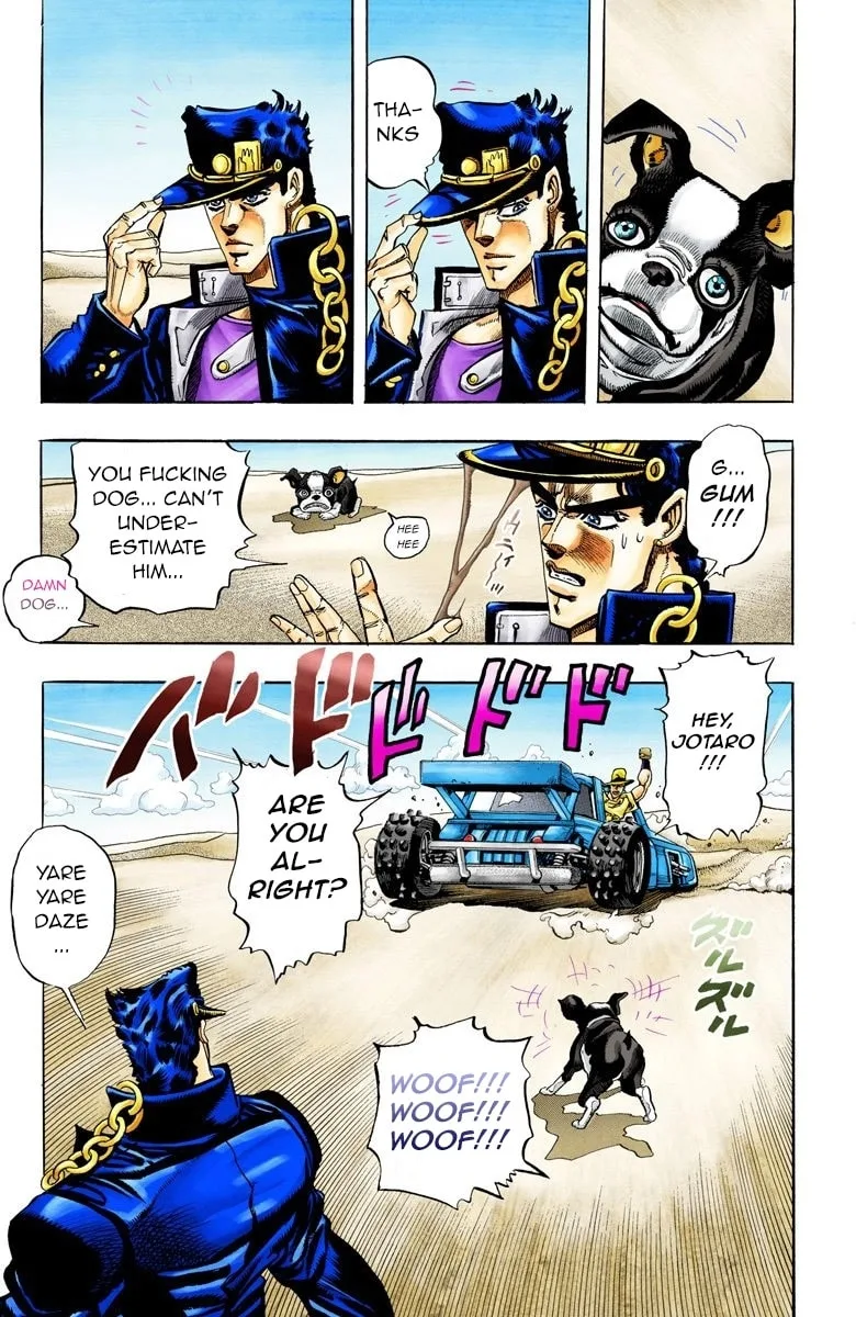 JoJo no Kimyou na Bouken Part 3: Stardust Crusaders Colored Manga β Chapter 75 β Page 16