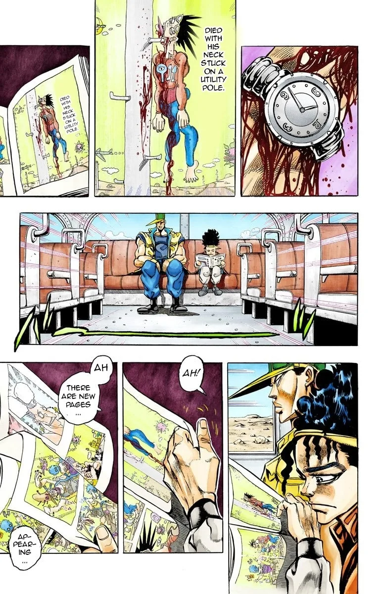 JoJo no Kimyou na Bouken Part 3: Stardust Crusaders Colored Manga β Chapter 76 β Page 12