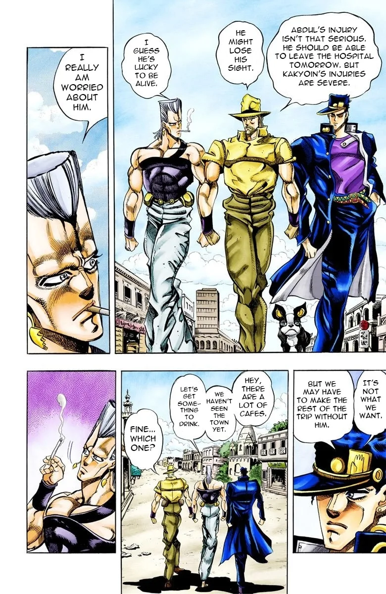 JoJo no Kimyou na Bouken Part 3: Stardust Crusaders Colored Manga — Chapter 77 — Page 5