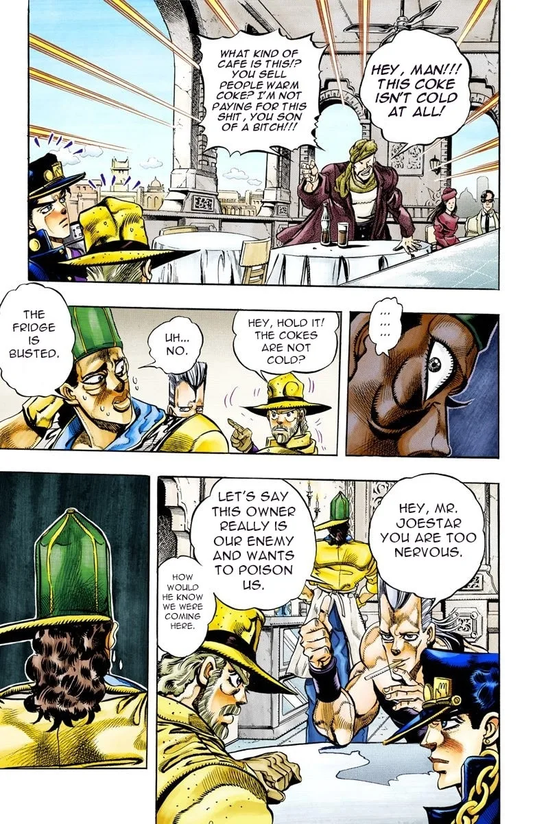 JoJo no Kimyou na Bouken Part 3: Stardust Crusaders Colored Manga — Chapter 77 — Page 10