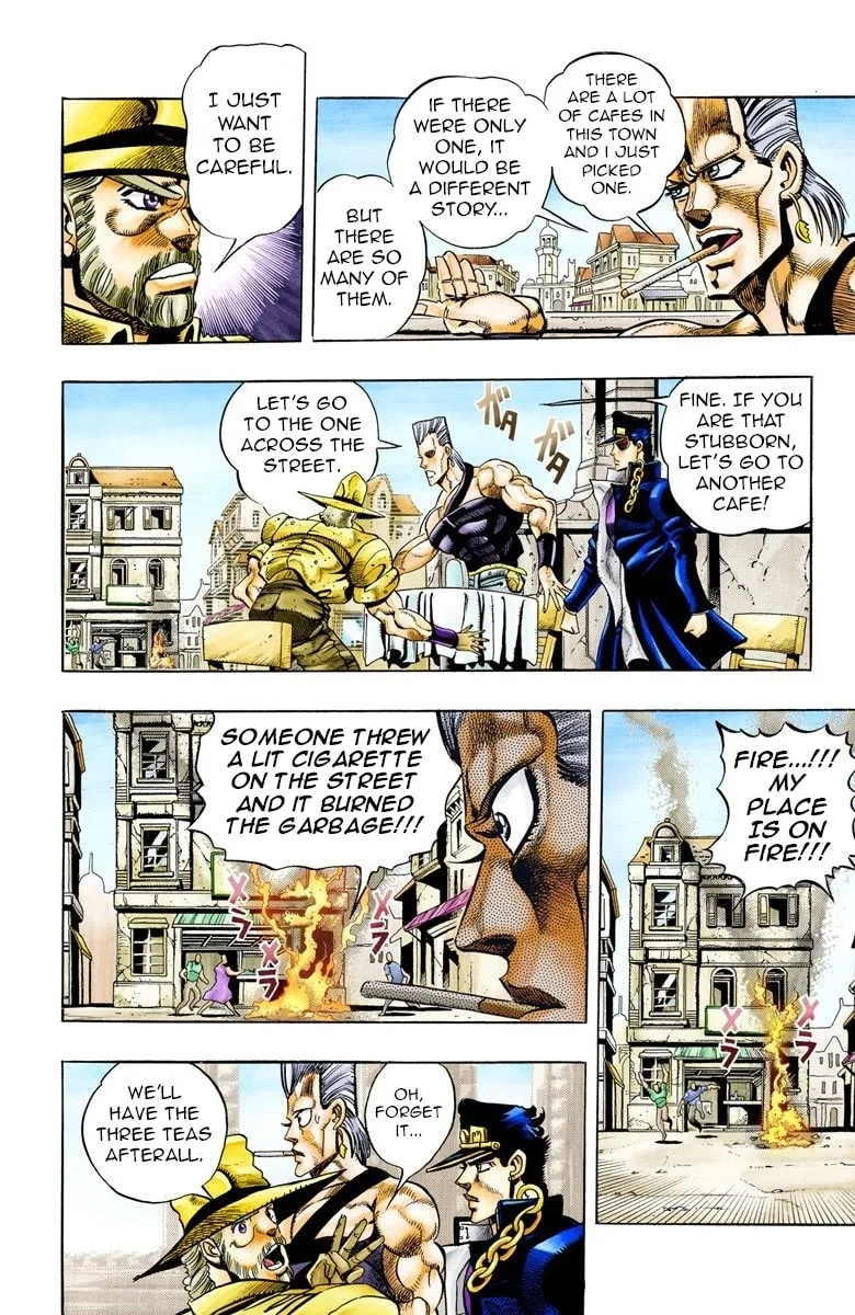 JoJo no Kimyou na Bouken Part 3: Stardust Crusaders Colored Manga — Chapter 77 — Page 11