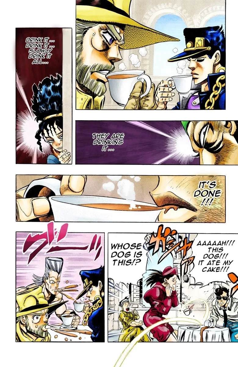 JoJo no Kimyou na Bouken Part 3: Stardust Crusaders Colored Manga — Chapter 77 — Page 13